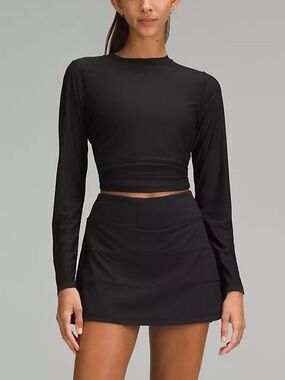 Lululemon pace rival Women's Black Athletic Skirt